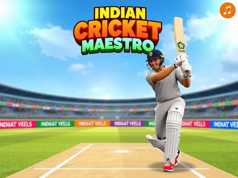 Indian Cricket Maestro Game Cover